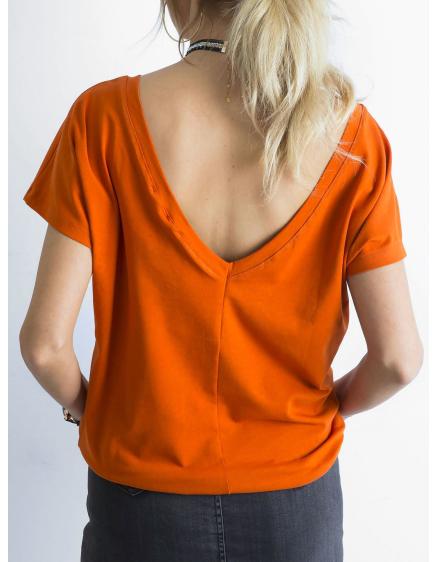Női póló FIRE sötét narancssárga