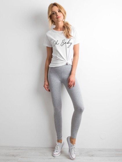 Női leggings BASIC szürke
