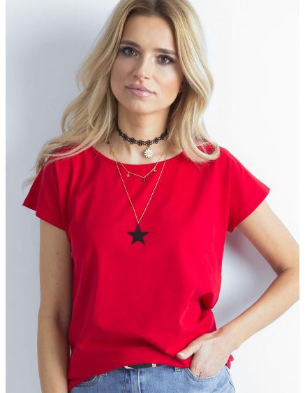 Dámské tričko CIRCLE červené