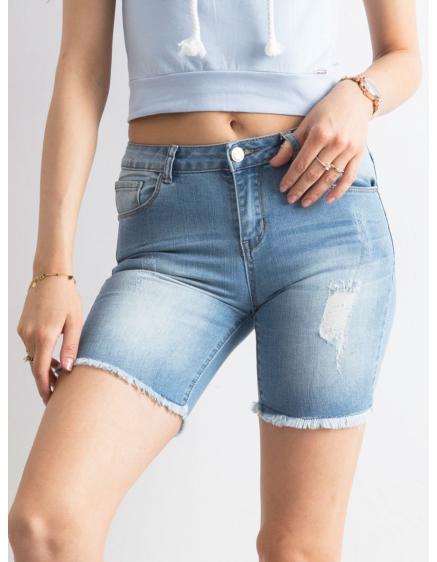 Női farmer bermuda rövidnadrág ALYCE kék