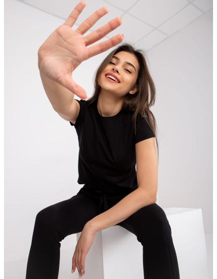 Női póló PEACHY fekete