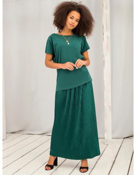 Dámské tričko FIRE tmavě zelené 