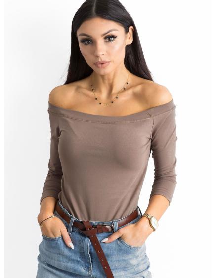 Dámská halenka LIVE hnědá 