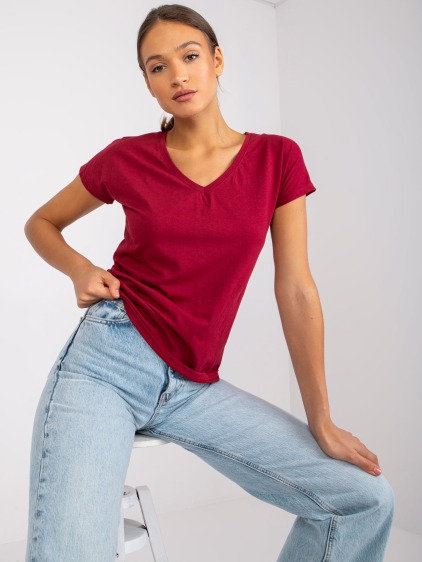 Dámske tričko EMORY burgundy