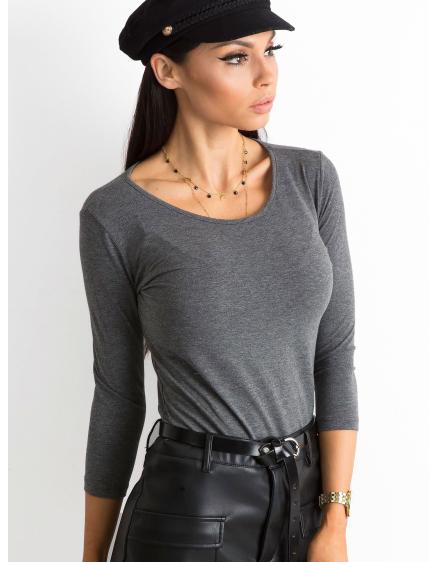 Női blúz MONA sötétszürke