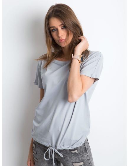 Női CURIOSITY póló világosszürke