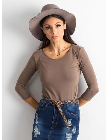 Női blúz MONA világosbarna