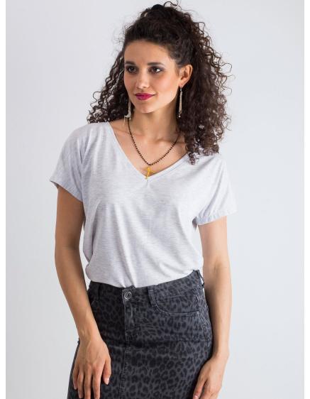 Dámske tričko EMORY svetlo šedé