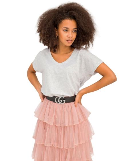 Dámske tričko EMORY svetlo šedé