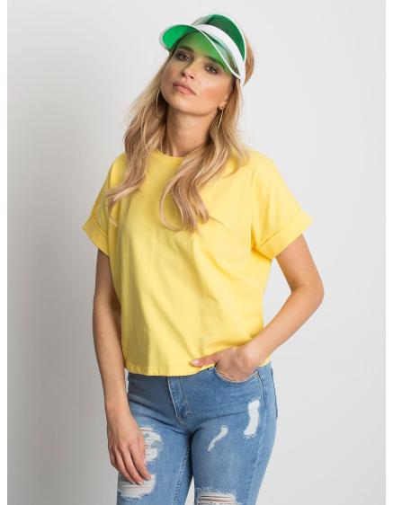 Női póló WOODLAND sárga