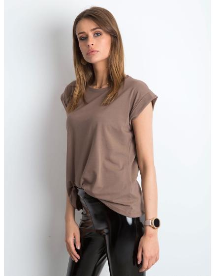 Női póló REVOLUTION világosbarna