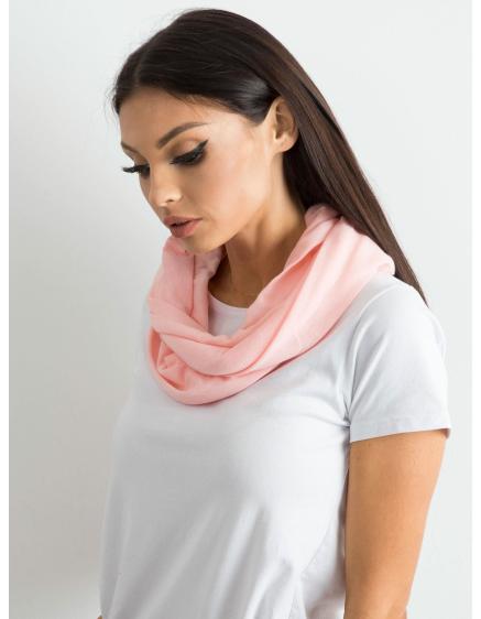Női sál JEANIE világos rózsaszín