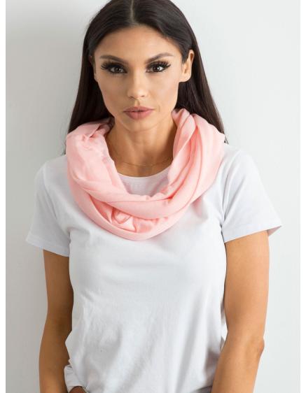 Női sál JEANIE világos rózsaszín