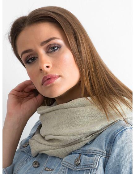 Női sál KELIA fekete/szürke