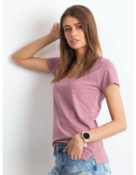 Dámské tričko SQUARE tmavě růžové