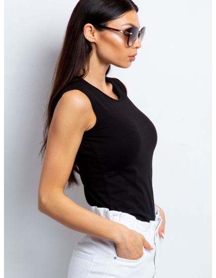 Női felső FEKETE FELSZERELÉS