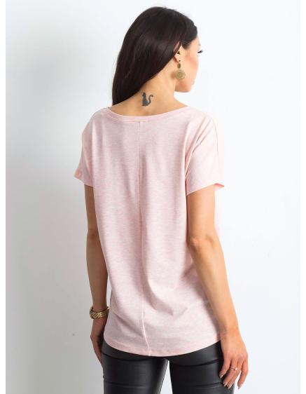 Női póló EMORY világos rózsaszín
