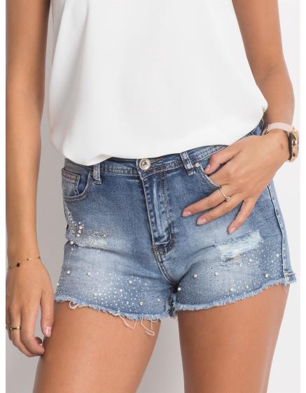 Női rövidnadrág DRAGONFLY kék