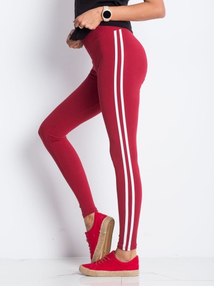 Dámske legíny Buzz burgundy