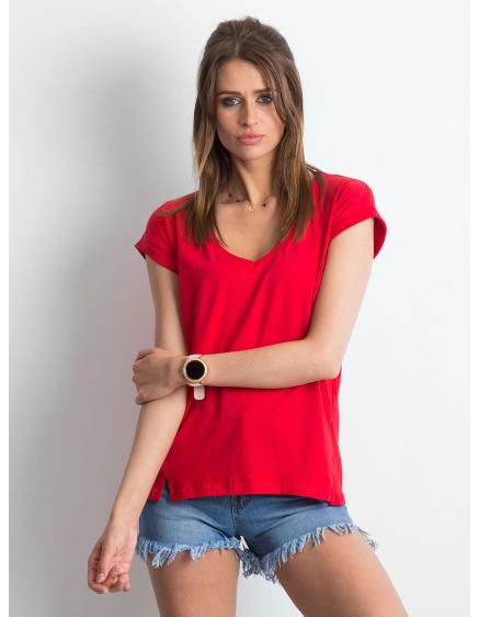 Női póló VIBES piros