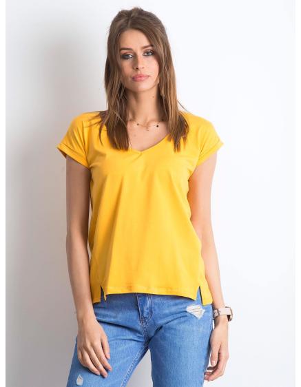 Női VIBES póló világos narancssárga