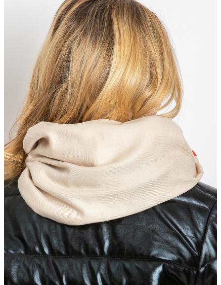 Dámský šátek se střapci GRANT světle béžový 