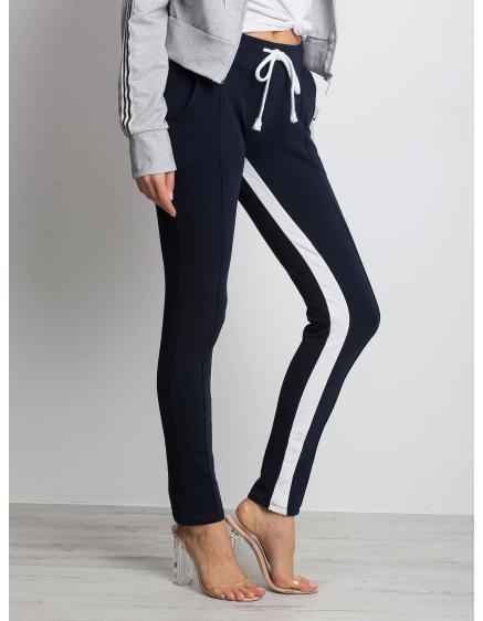 Női melegítőnadrág DEFINED tengerészkék