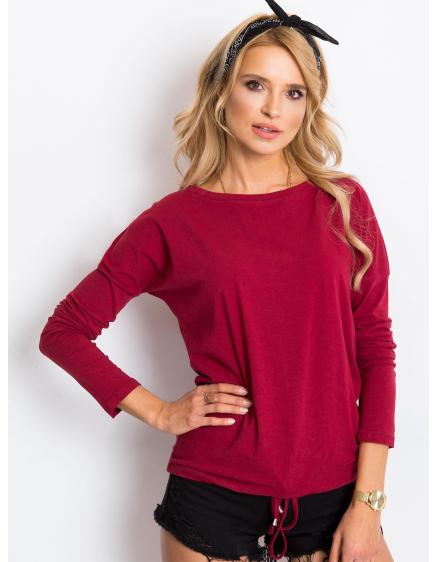 Női blúz CARLA bordó