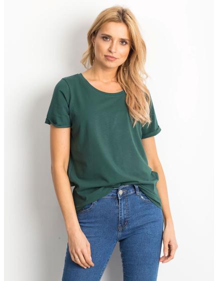 Dámske tričko TRANSFORMATIVE tmavo zelené