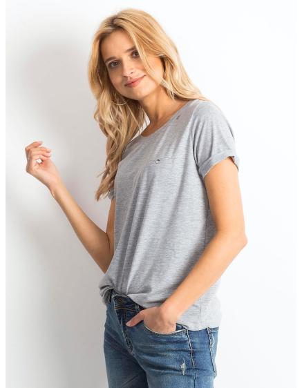 Dámské tričko TRANSFORMATIVE světle šedé