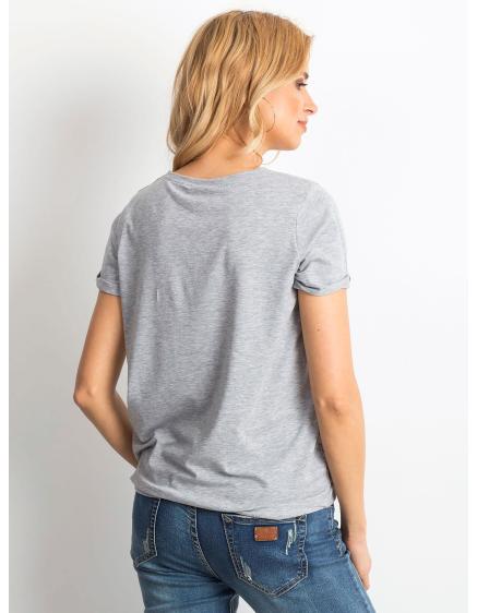 Dámské tričko TRANSFORMATIVE světle šedé