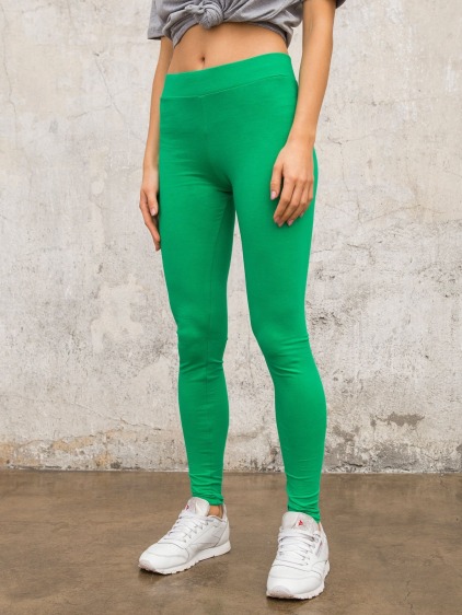 Dámske legíny BASIC green