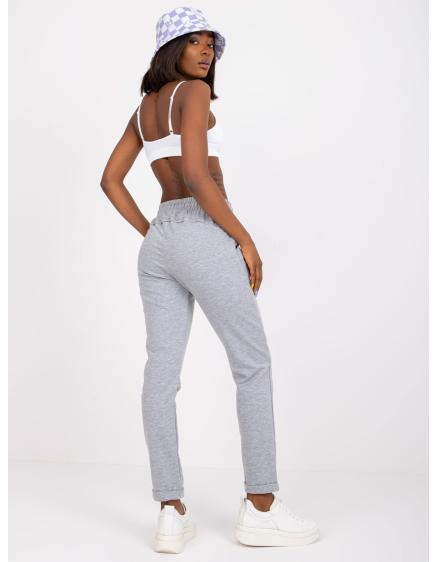 Dámske melanžové tepláky APPROACH sivé