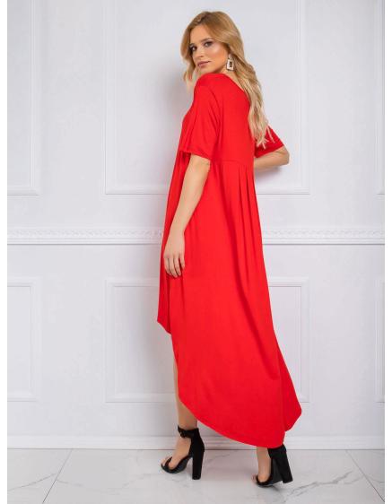 Dámske červené šaty Casandra RUE PARIS