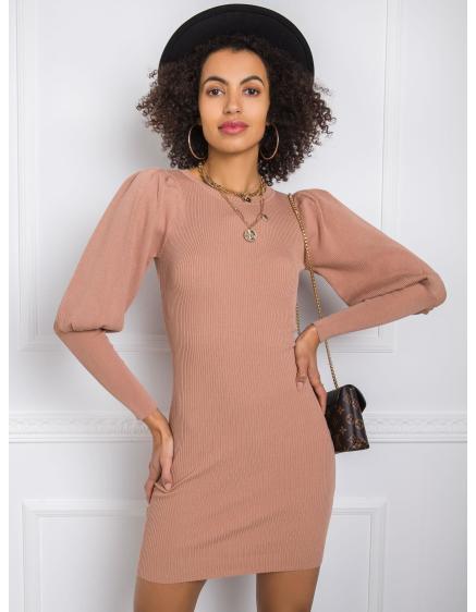 Női ruha ALEANOR világosbarna