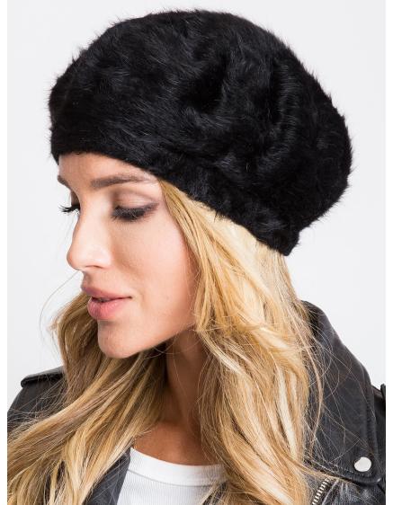 Dámska čiapka čierna