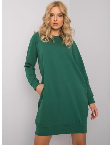 Dámské šaty CRISTINE tmavě zelené 