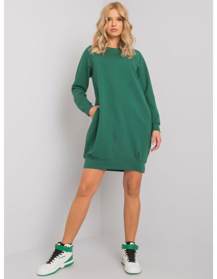 Dámské šaty CRISTINE tmavě zelené 