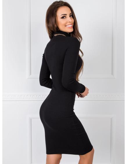 Női Livia RUE PARIS ruha fekete