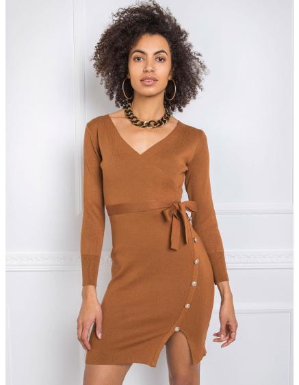 Női ruha EZRA barna