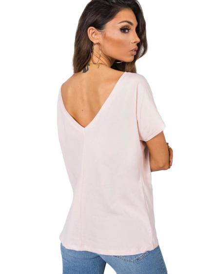 Dámske tričko FIRE light pink