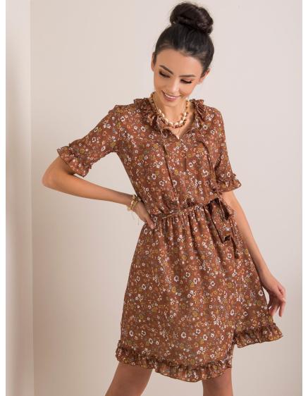 Női MIRELLA ruha barna