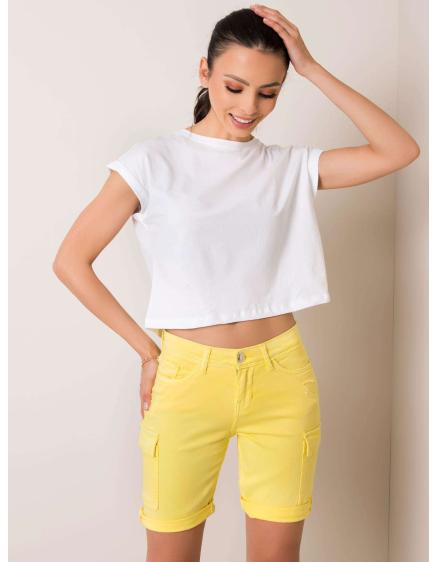 Dámske šortky Sunset SUBLEVEL yellow