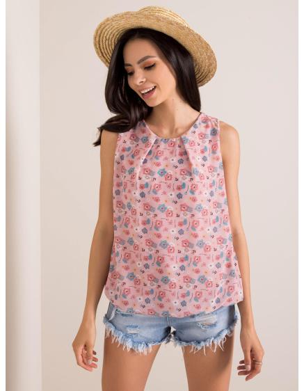 Női felső Diva SUBLEVEL piszkos rózsaszín