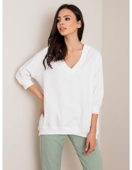 Dámska mikina Sally RUE PARIS white