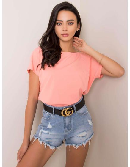 Női póló FIRE világos barack