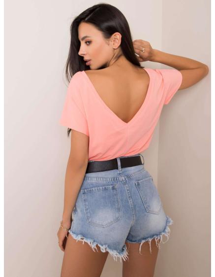 Női póló FIRE világos barack