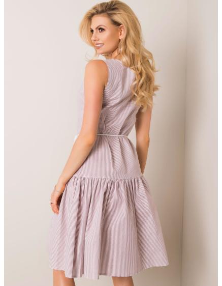 Dámske šaty SAMBA bielo-béžové