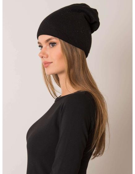 Dámská čepice RUE PARIS černá 