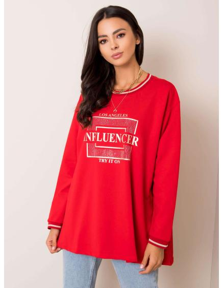 Női pulóver DORIANNA piros